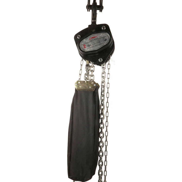 Codi bloc cadwyn llwyfan offer craen